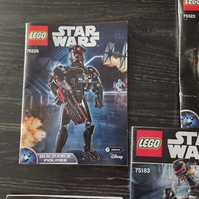 LEGO Star Wars Instruction Manual Lot 75013 75211 75174 75183 75534 75526 75523