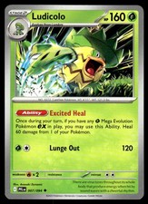Ludicolo 007/094 - Phantasmal Flames - Uncommon NM