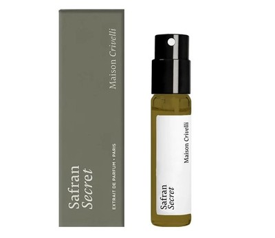 Maison Crivelli Safran Secret 2ml / rare sample extract extrait ingredients 2012