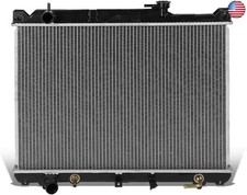 DNA Motoring OEM-RA-2430 OE Style Aluminum 23-1/8" Core Radiator Compatible