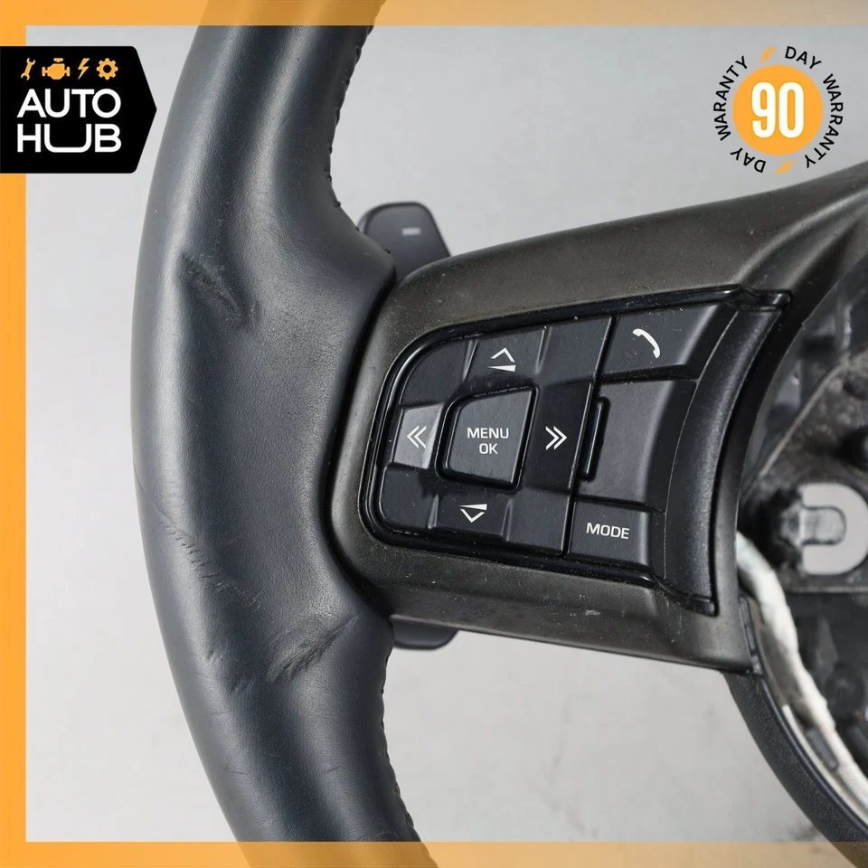 Volante tipo F 14-20 Jaguar X152 con palancas de cambio OEM Foto 2 de 4