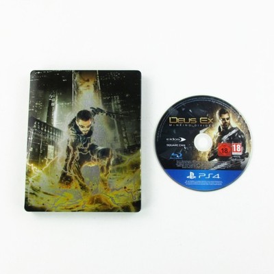 PS4 Playstation 4 Spiel Deus Ex Mankind DIVided Usk 18 in Steelbook in OVP