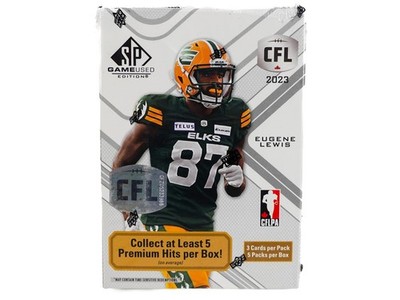 2023 UPPER DECK SP GAME USED CFL FOOTBALL HOBBY BOX