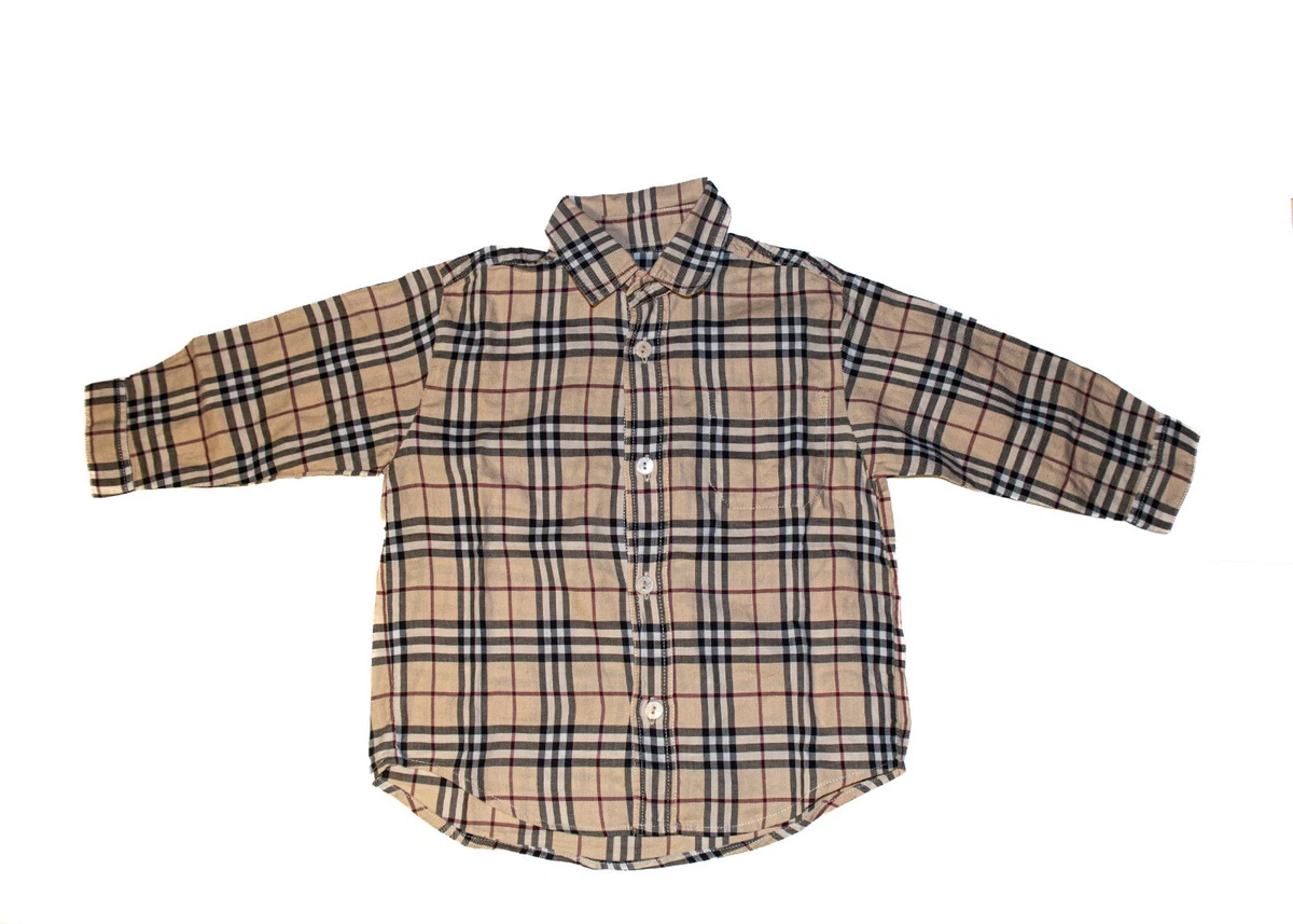 Burberry shirt 12 clearance months