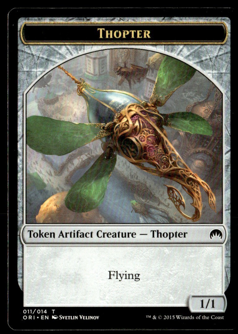 2015 Magic Origins Tokens Thopter Token/Common #11