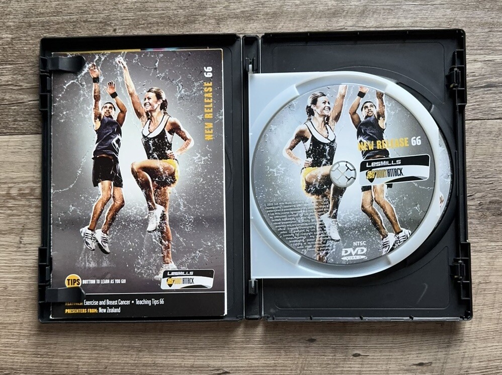 レズミルズ　ボディアタック　66から81 DVD Les Mills BODYATTACK 66 DVD, CD, Booklet Body Attack | eBay