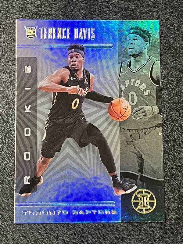 2019-20 Panini Illusions Basketball Terence Davis RC #158 Raptors Rookie Card