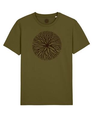New Age Tree Nature Roots Net Circle Wurzelkreis Shirt T-Shirt Unisex