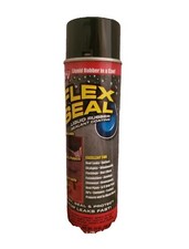 Flex Seal Colors Jumbo Can Liquid Rubber Spray Sealant Coating, 14 oz, Black