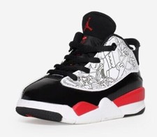 JORDAN DUB ZERO TD WHITE / RED -BLACK TODDLER DV1358 162