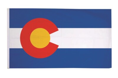 Fahne Flagge Colorado 90 x 150 cm Hissfahne