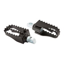 Burly Moto Mini Mx Style Foot Pegs Black For Traditional H-D male mount.