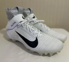 Nike Grip Alpha Elite 2 Football Cleats White BV3298-100 Men’s Size 16W FLY KNIT