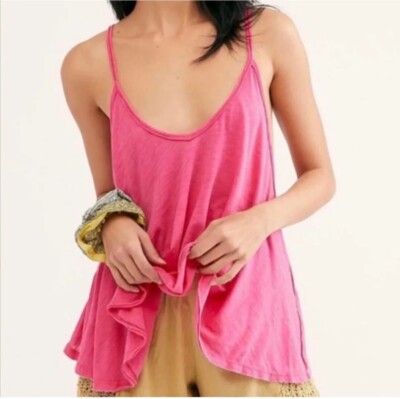 We The Free by Free People Sandy Oversized Tank Top NWT D2/8