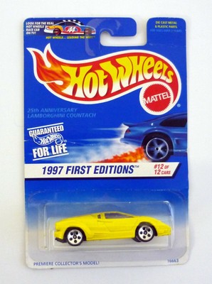 HOT WHEELS LAMBORGHINI COUNTACH #510 First Editions Die ...
