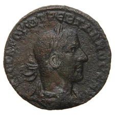 ROMAN PROVINCIAL (SELEUCIS, ANTIOCH) - 251-253 Octassarion - Trebonianus Gallus