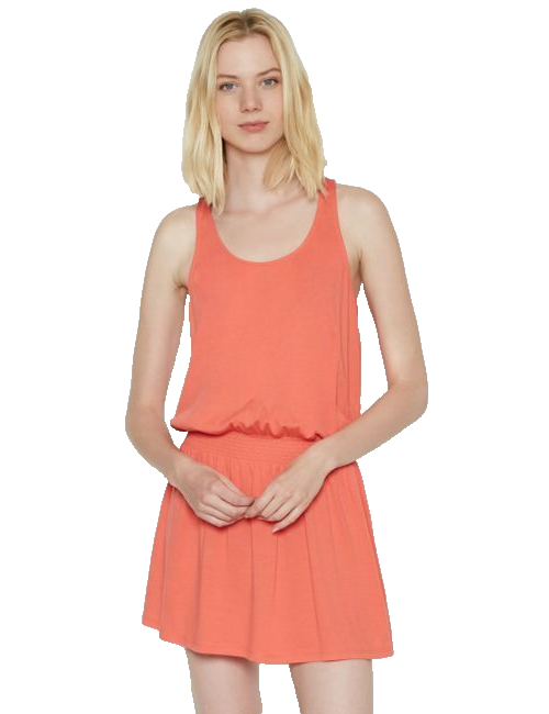 joie orange dress Sloane Midi Dress at Joie