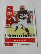 Nick Chubb 2021 Panini Chronicles Football #23 Cleveland Browns