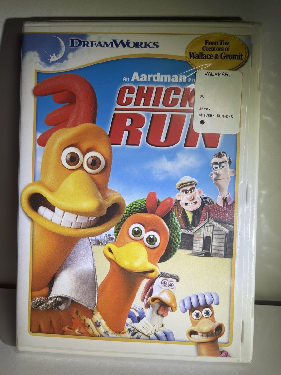 DreamWorks Chicken Run [DVD] BRAND NEW IN PLASTIC! Superb Family Fun