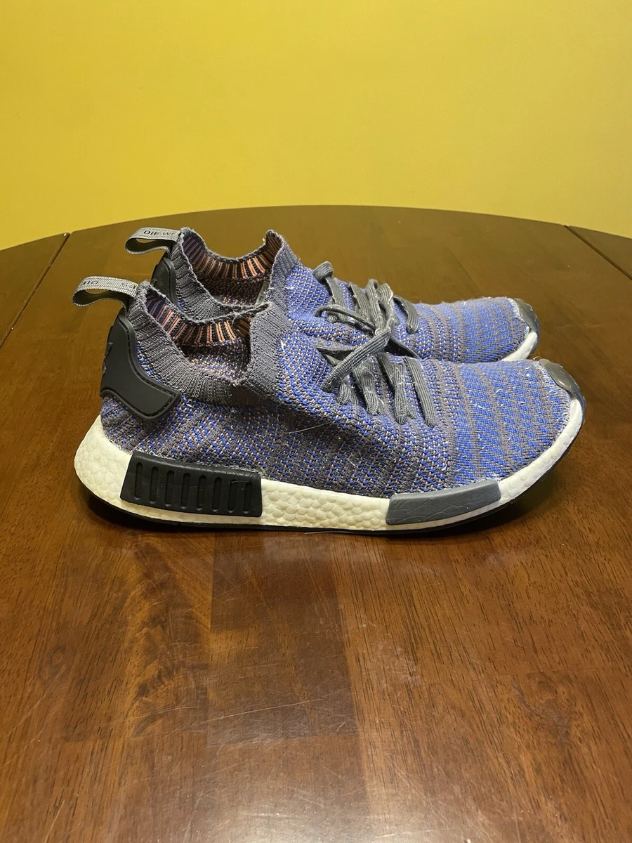 adidas NMD R1 STLT Primeknit High Resolution Blue Sneaker CQ2388 Men’s Size 11.5 adidas NMD_R1 STLT Primeknit Hi-Res Blue for Sale  main image 4
