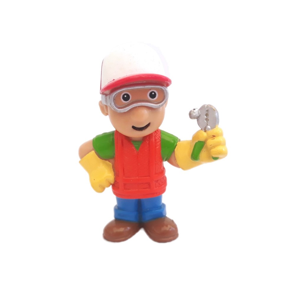 Disney Junior Handy Manny FIgures Screwdriver Pat Hammer & Rusty Wrench