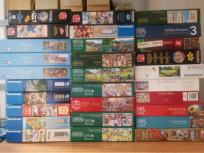 Sélection De Puzzles En Bois Gibsons Qualité 500 Et 1000 Pièces Neuf