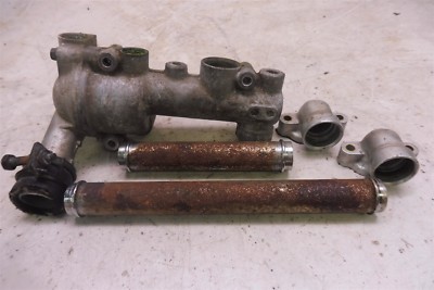 1985 Honda Goldwing GL1200 HM559-1B. Engine thermostat housing lines tube