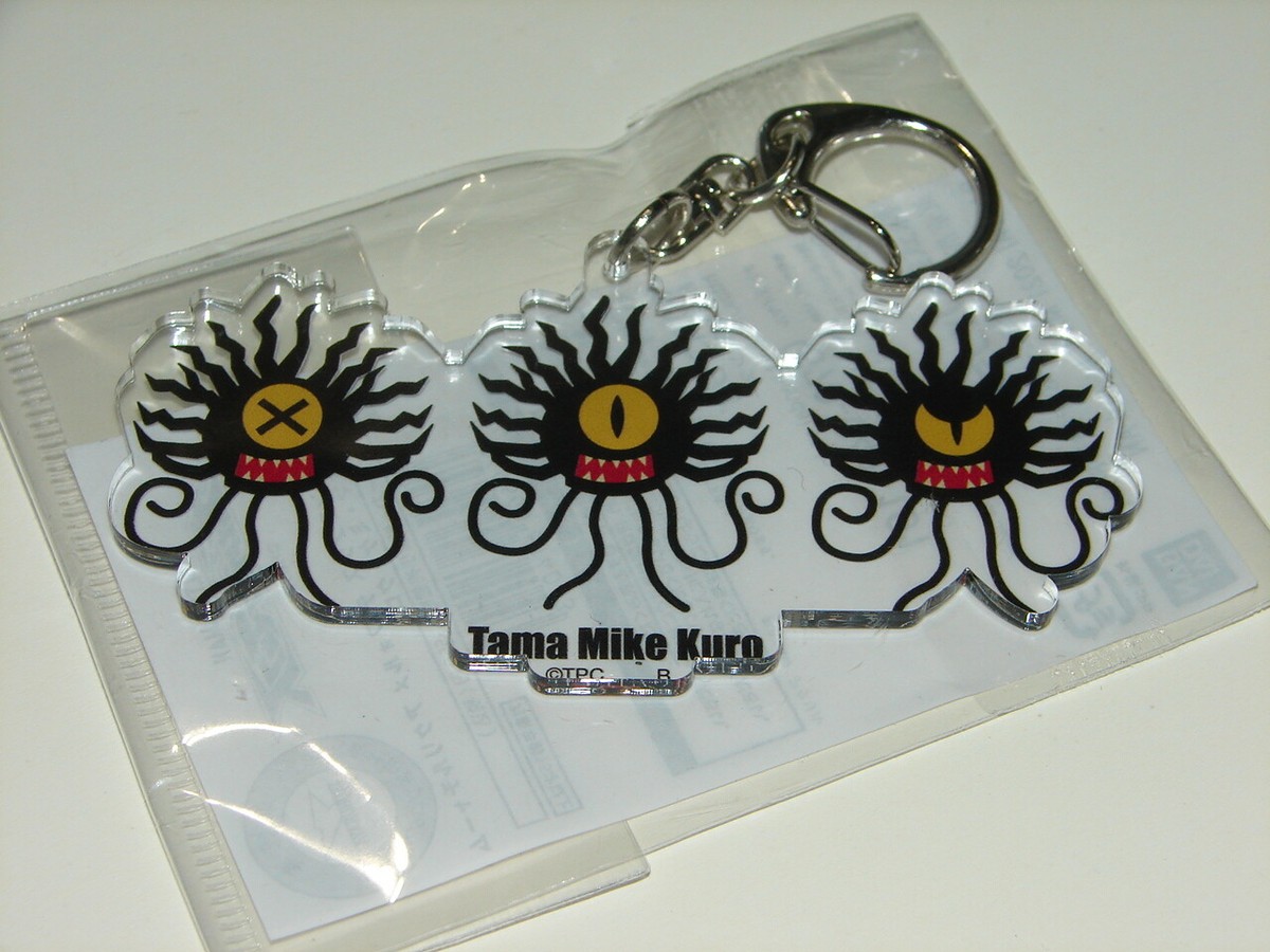 Premium Bandai Tama Mike Kuro Acrylic Keychain from Ultraman Max
