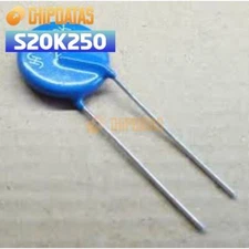 3PCS New S20K250 Metal Oxide Varistor 250vac 350vdc MOV