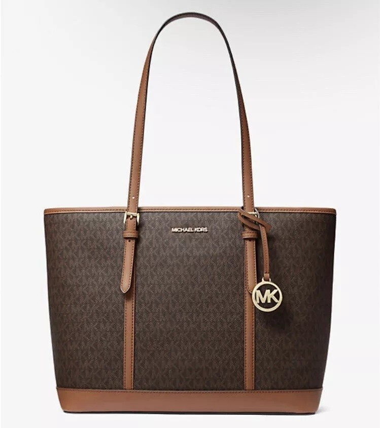 Michael Kors Jet Set Travel Henkeltasche Braun online kaufen