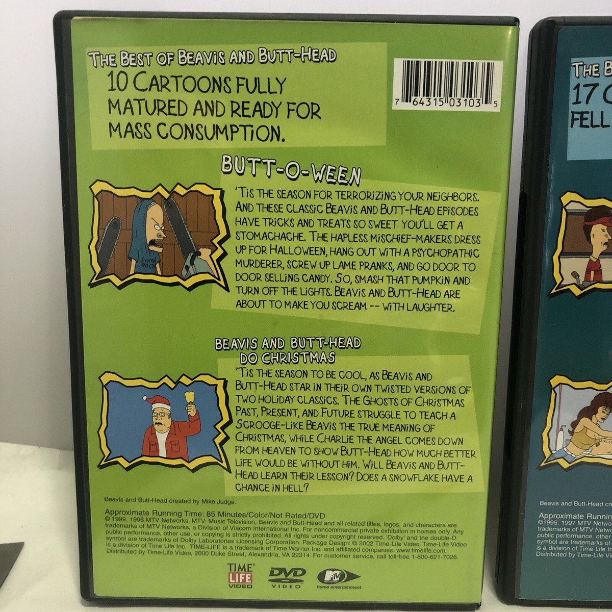 Beavis and Butt-Head 3 DVDs #s 16 17 New Sealed #10 Open Excellent