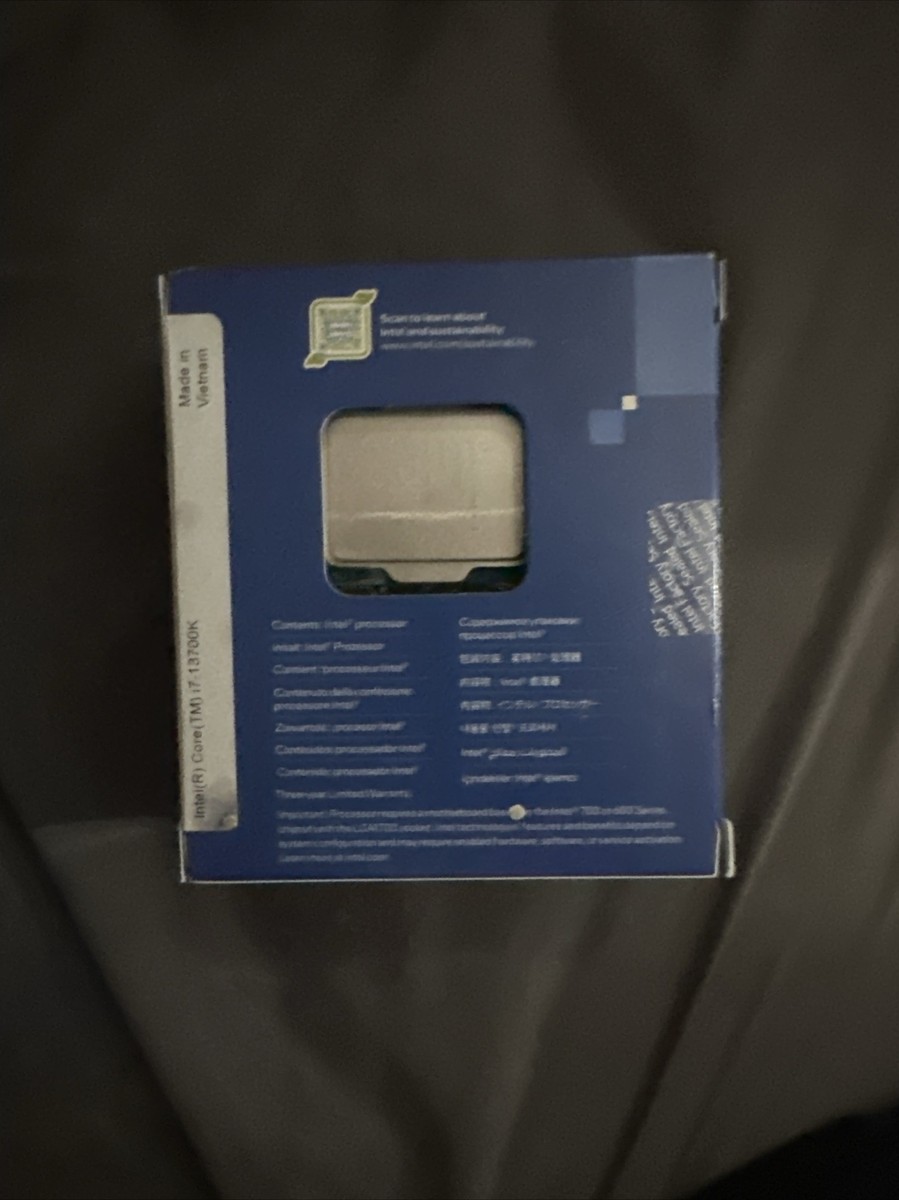 Intel Core i7-13700KF 新品未開封 Amazon.com: Intel Core i7-13700KF processor 30 MB Smart Cache Box