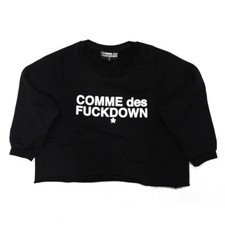 COMME DES FUCKDOWN FELPA CORTA M/L - NERO - CDFD307-NE