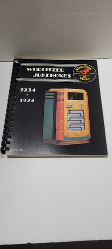 jukebox book wurlitzer  1934 -1974