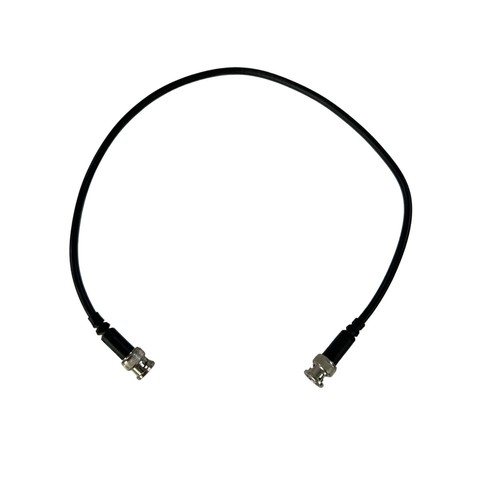 Shure BNC Male to Male Coaxial Cable 1 Foot Black #b