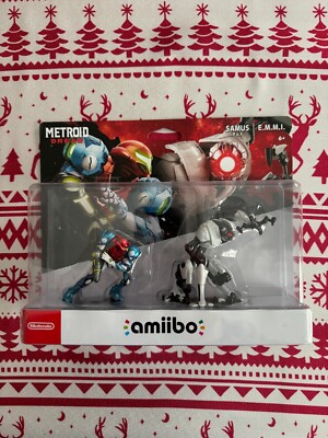 Nintendo Amiibo Metroid Dread Samus and E.M.M.I. 2-Figure Pack **BRAND NEW**