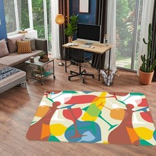 3D Hand Drawn Wine Glass NAO10526 Game Rug Mat Elegant Photo Carpet Mat Fay
