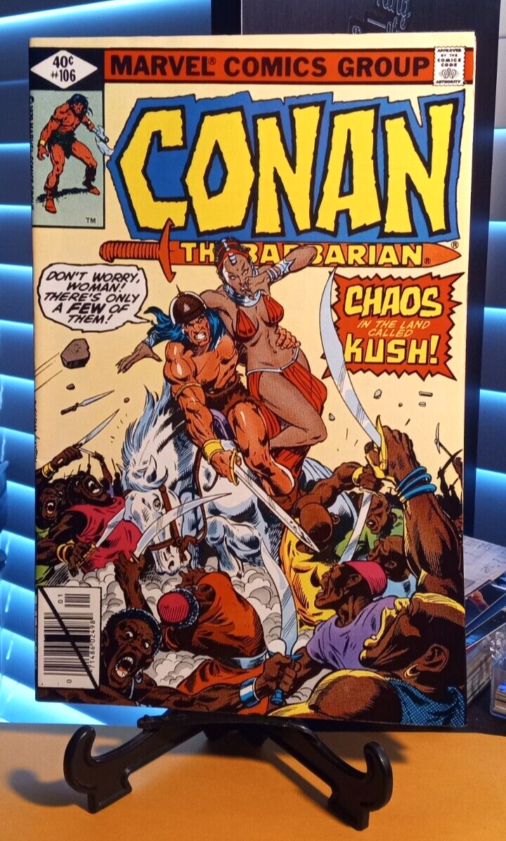Conan The Barbarian #106 Comic Book Marvel Comics 1979 - Chaos