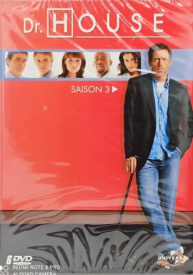 SET 6 DVD DR HOUSE - DAS KOMPLETTE DER STAFFEL 3 neu im Blister