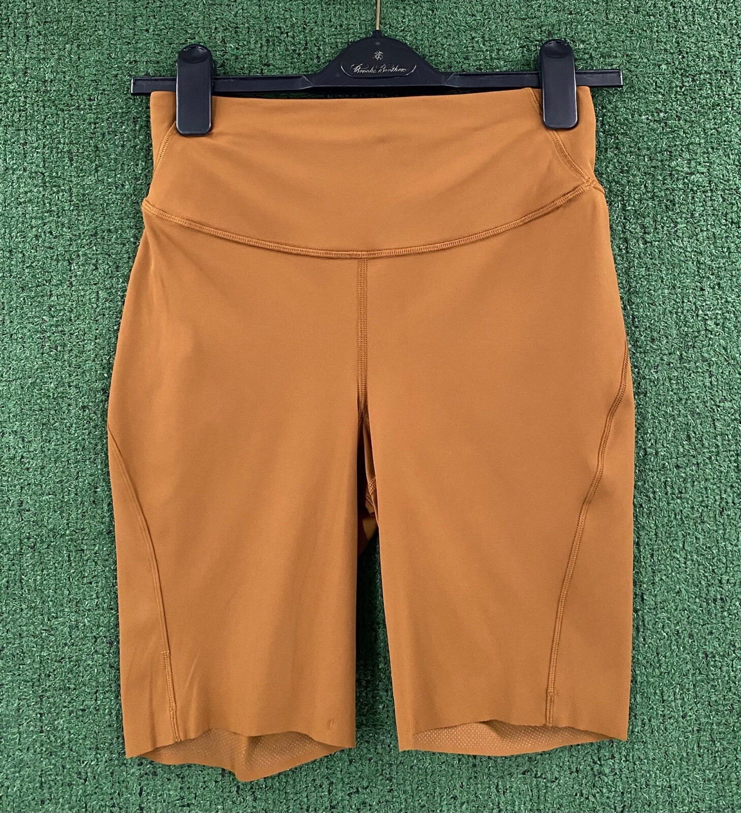 Lululemon Base Pace Biker Shorts Copper Brown Women’s Size 6-image