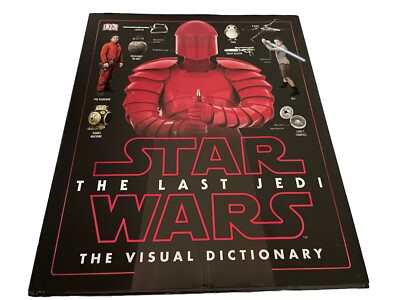 Star Wars the Last Jedi the Visual Dictionary Hardcover/ Brand New