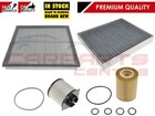 VAUXHALL ASTRA J 1.7CDTI OIL AIR FUEL POLLEN CABIN FILTER SERVICE KIT OE QUALITY