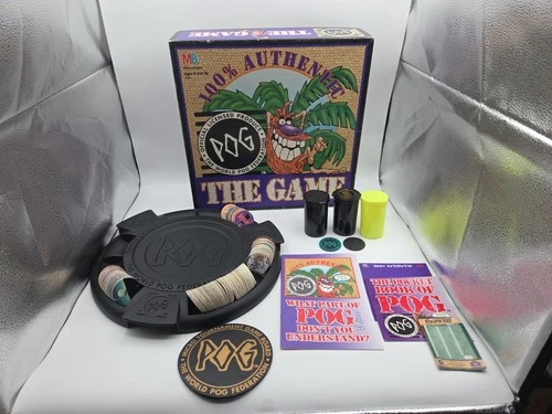 Vintage 1994 POG The Game World POG Federation Milton Bradley Boxed Set