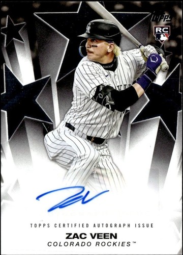 Zac Veen (RC | #/99 True Green | Auto) -- 2025 Topps Chrome | RA
