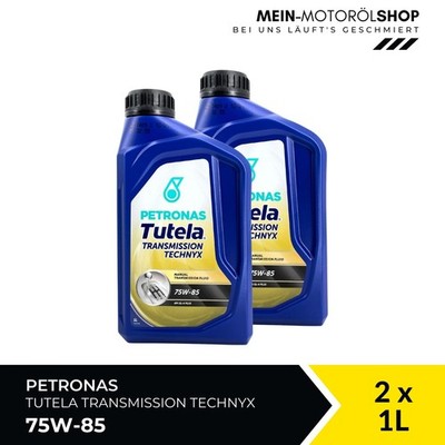 Petronas Tutela Transmission Technyx 75W-85 Fiat Getriebeöl 2x1 Liter = 2 Liter