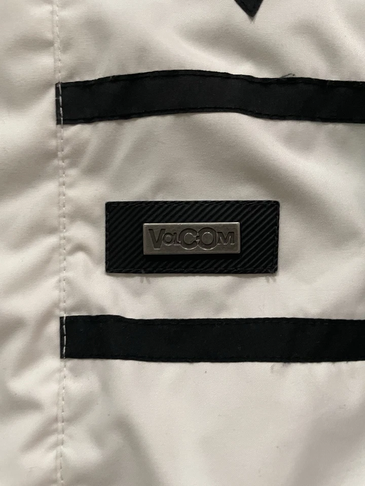 Volcom Vintage Funky Striped Transition Snowboard Jacket Mens Size Medium EMB - Image 2 of 4
