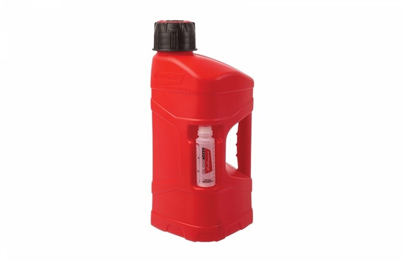 Bidon POLISPORT ProOctane 20L rouge idéal pour transporter le carburant moto cross