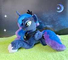 Hasbro 2026 My Little Pony Cuddle Princess Luna Plush Figure Plushie Statue MLP