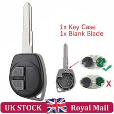 For Vauxhall Agila A B 2006 2007 2008 2009 2 Button Remote Key Fob Case Shell