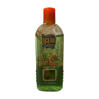 Ocean Potion Suncare After-Sun Gel with Aloe Extends Tan Life Vintage 8.5oz